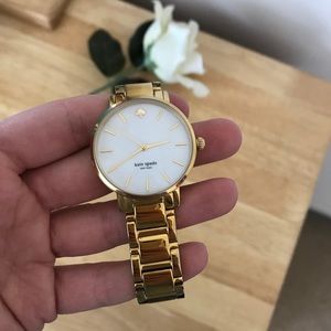 Kate Spade Gramercy Gold Watch